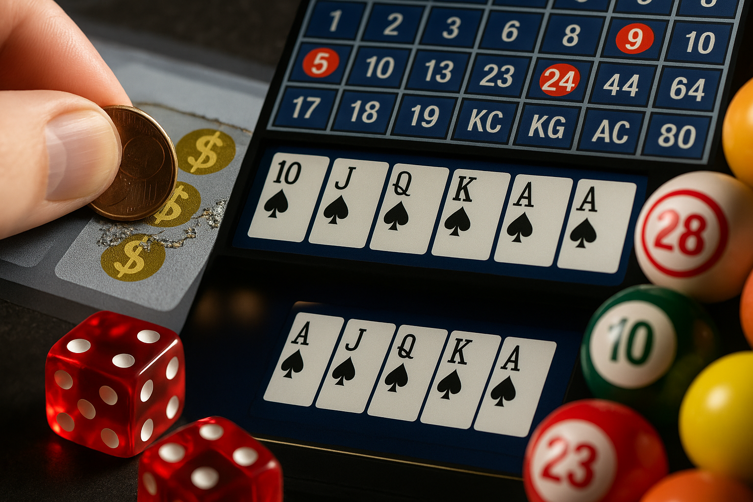 BankonBet - Dodatkowe Gry Kasynowe - Scratch Cards i Wirtualne Sporty