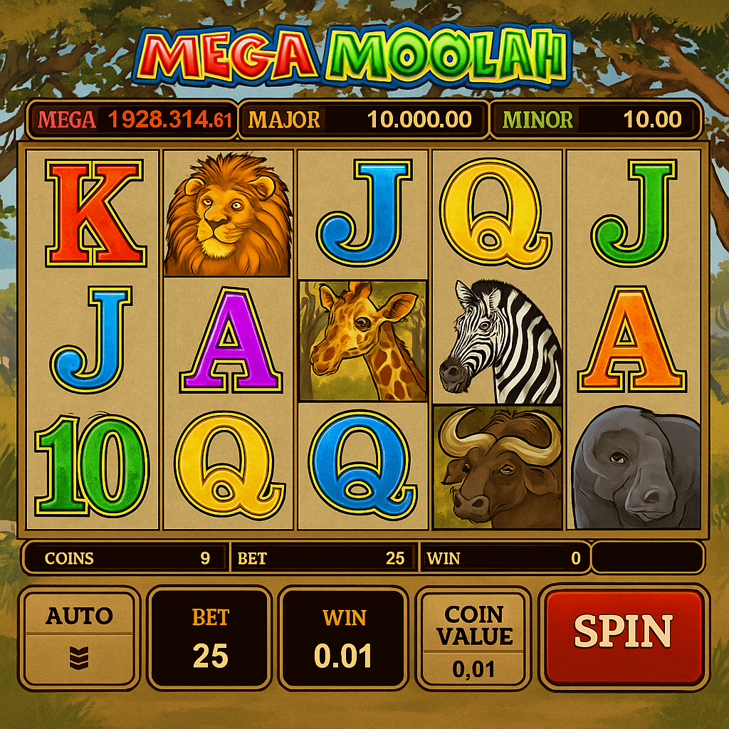 BankonBet - Mega Moolah Slot Game - Microgaming